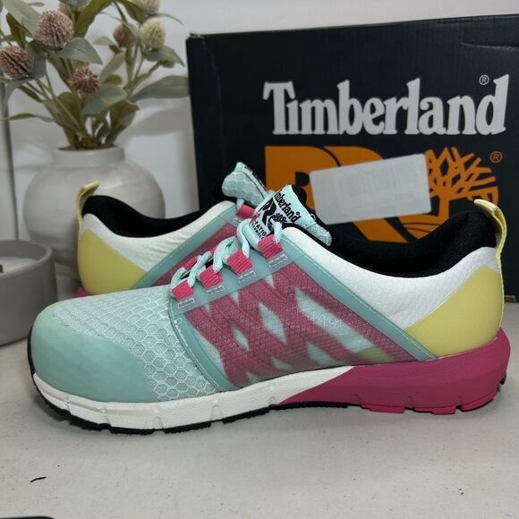 Timberland PRO Radius Composite Safety Toe Sneakers Multicolor Women's 9m - Picture 6 of 10